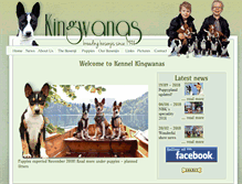 Tablet Screenshot of kingwanas.com